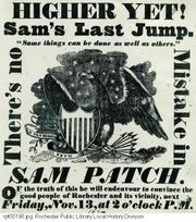 Sam Patch Quotes, Quotations, Sayings, Remarks and Thoughts